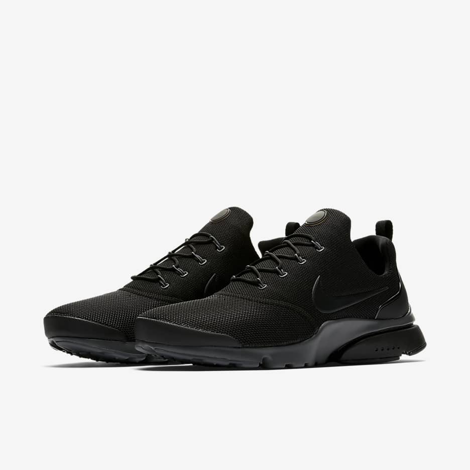 Mens nike fashion presto fly black